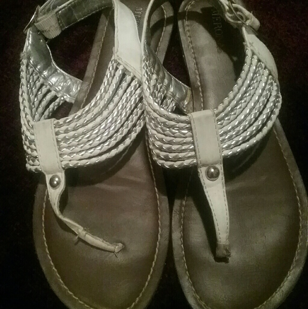 White sandles